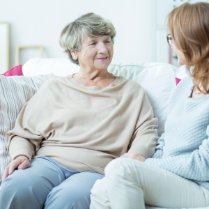 Interviewing a caregiver