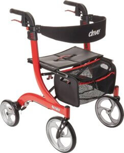 How is the Drive Nitro Rollator Walker