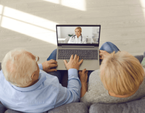 What is virtual caregiving